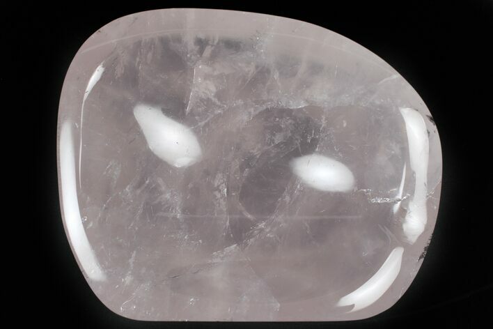 Polished Rose Quartz Dish #365165